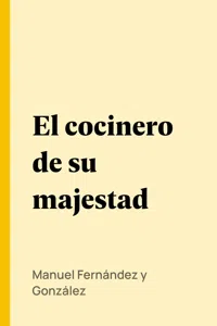 El cocinero de su majestad_cover