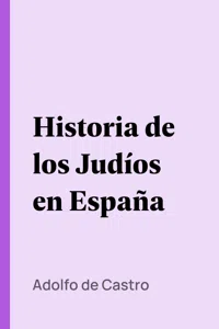 Historia de los Judíos en España_cover
