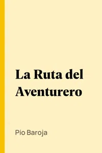 La Ruta del Aventurero_cover