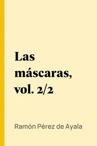 Las máscaras, vol. 2/2_cover