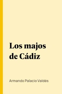 Los majos de Cádiz_cover