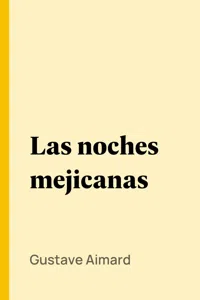 Las noches mejicanas_cover