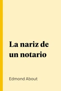 La nariz de un notario_cover