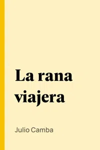 La rana viajera_cover