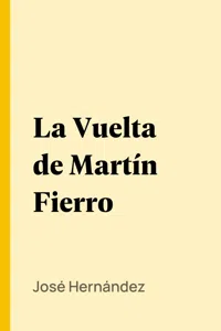 La Vuelta de Martín Fierro_cover