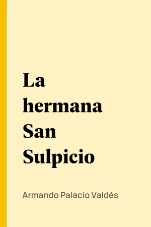 La hermana San Sulpicio