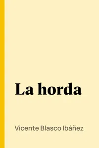 La horda_cover