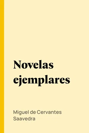 Novelas ejemplares