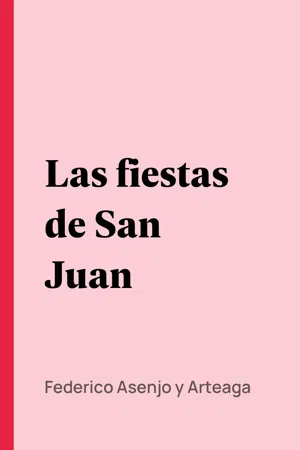 Las fiestas de San Juan