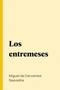 Los entremeses_cover