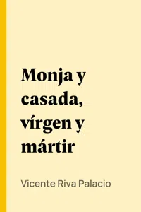 Monja y casada, vírgen y mártir_cover