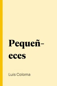 Pequeñeces_cover