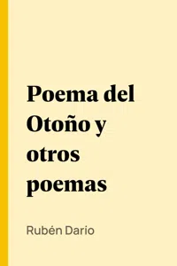 Poema del Otoño y otros poemas_cover