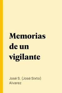 Memorias de un vigilante_cover