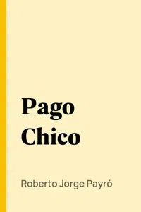 Pago Chico_cover