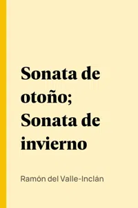 Sonata de otoño; Sonata de invierno_cover