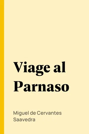 Viage al Parnaso