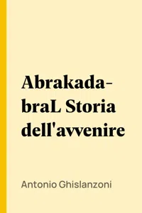 AbrakadabraL Storia dell'avvenire_cover