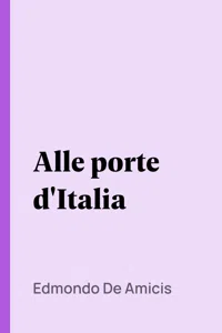 Alle porte d'Italia_cover