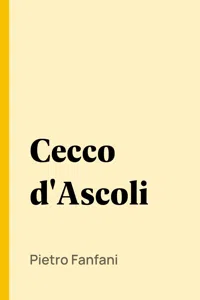 Cecco d'Ascoli_cover