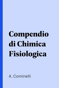 Compendio di Chimica Fisiologica_cover