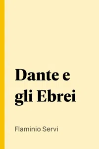 Dante e gli Ebrei_cover