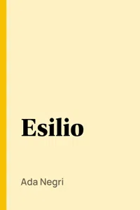 Esilio_cover