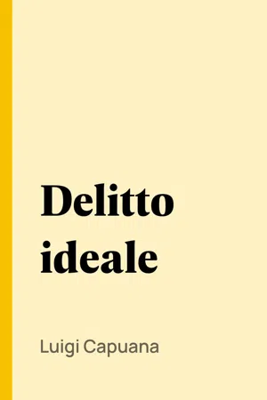 Delitto ideale