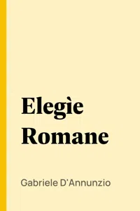 Elegìe Romane_cover