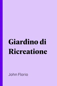 Giardino di Ricreatione_cover