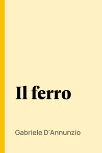 Il ferro_cover