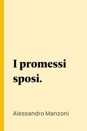 I promessi sposi.