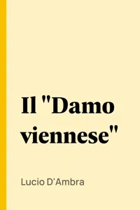 Il "Damo viennese"_cover