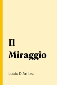 Il Miraggio_cover