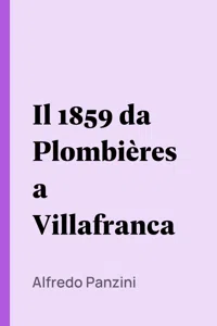 Il 1859 da Plombières a Villafranca_cover