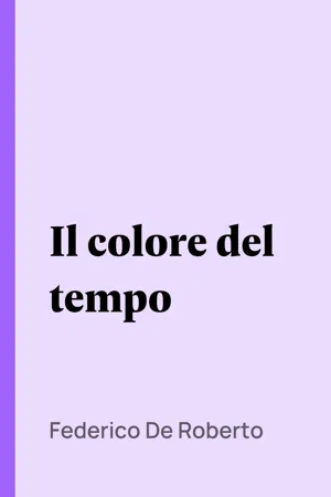 Il colore del tempo