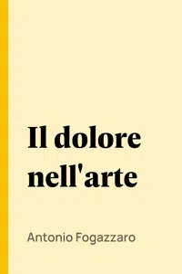 Il dolore nell'arte_cover