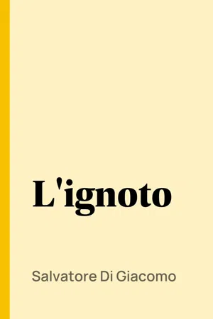 L'ignoto