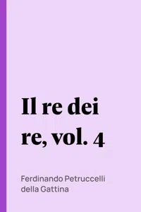 Il re dei re, vol. 4_cover