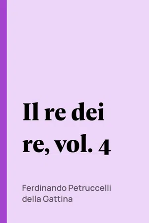 Il re dei re, vol. 4