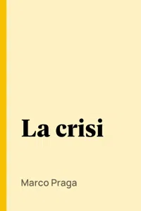 La crisi_cover