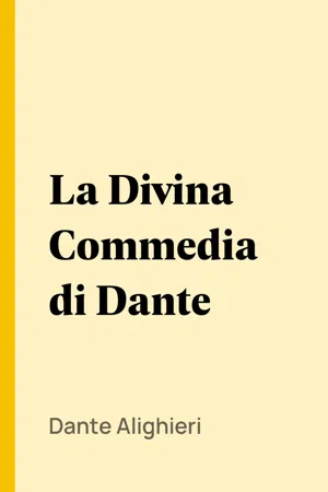 La Divina Commedia di Dante