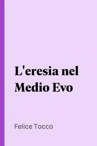 L'eresia nel Medio Evo_cover