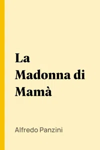 La Madonna di Mamà_cover