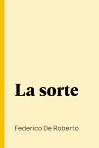 La sorte_cover