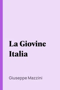 La Giovine Italia_cover