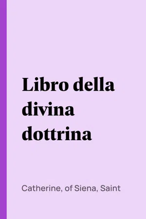 Libro della divina dottrina