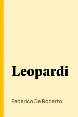 Leopardi