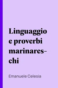 Linguaggio e proverbi marinareschi_cover