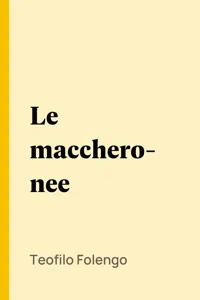 Le maccheronee_cover